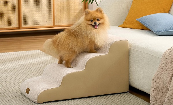 COZY KISS Dog Stairs for Small Dogs