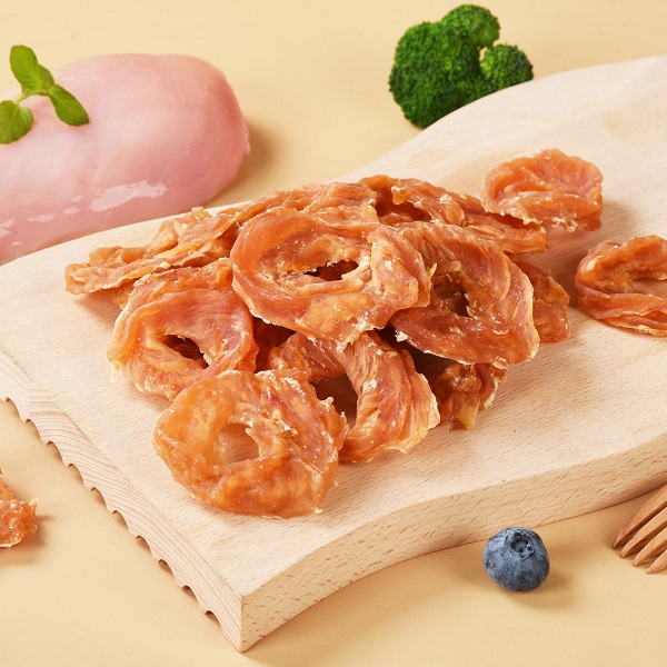 Pawmate Chicken Jerky Rings Dog Treats