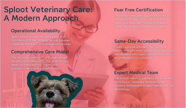 Sploot veterinary care in Arvada