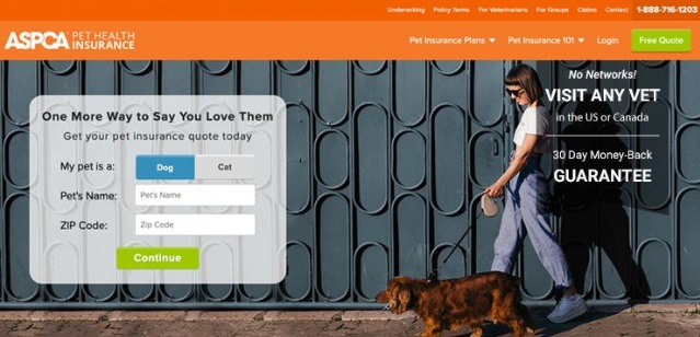 5. ASPCA Pet Health Insurance