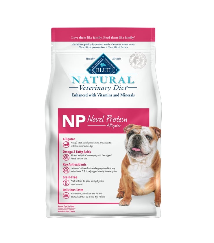 Blue Buffalo Natural Veterinary Diet Novel Protein Alligator Dry Dog Food