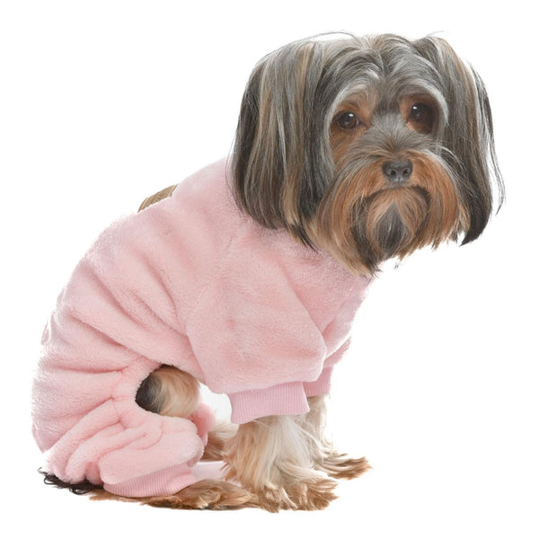 Parisian Pet Velour Pajama Blush for Dogs & Cats