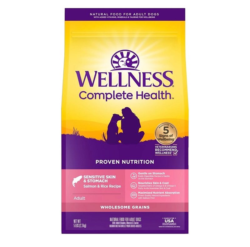 Wellness Complete Health Sensitive Skin and Stomach Dry Dog Food